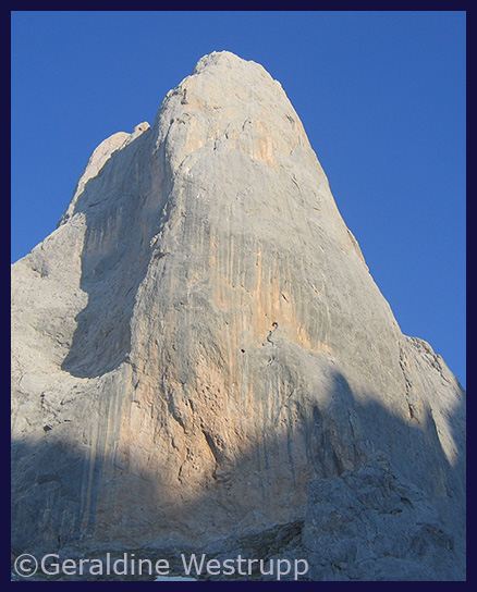 The west face of Naranjo de Bulnes by Geraldine Westrupp naranjo geraldine
