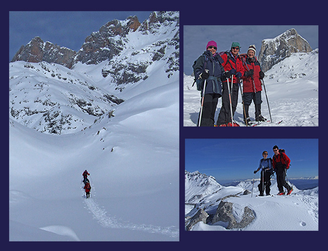 Snowshoeing in the Picos Snowshoeing in the Picos