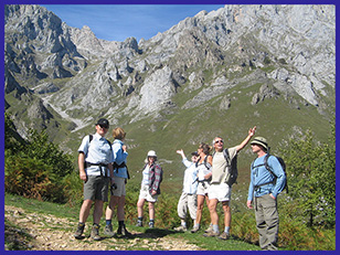 Walking in the Picos with Adventureline
